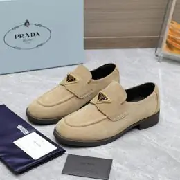 prada cuir chaussures pour femme s_126714b